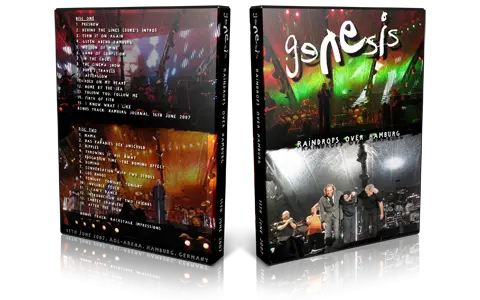 Artwork Cover of Genesis 2007-06-15 DVD Hamburg Audience