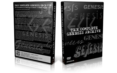 Artwork Cover of Genesis Compilation DVD Archive 1967-1992 Proshot