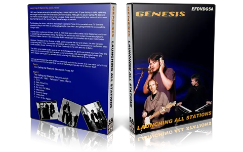 Artwork Cover of Genesis Compilation DVD Launching All Stations Proshot