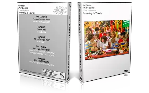 Artwork Cover of Genesis Compilation DVD Saturday Is Tiswas Proshot