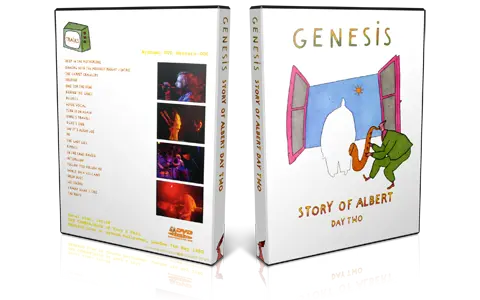 Artwork Cover of Genesis Compilation DVD Story of Albert Day 2 Audience