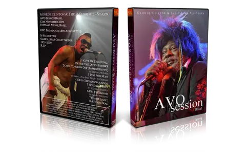 Artwork Cover of George Clinton 2009-11-12 DVD Basel Proshot