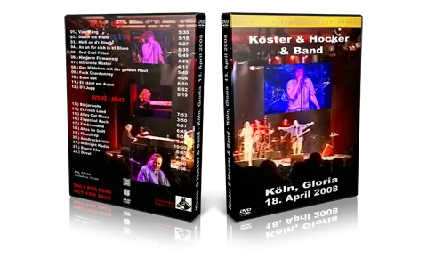 Artwork Cover of Gerd Koester 2008-04-18 DVD Cologne Proshot