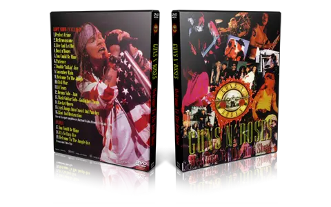 Artwork Cover of Guns N Roses 1991-07-02 DVD St Louis Proshot