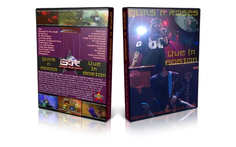 Artwork Cover of Guns N Roses 2002-12-02 DVD Boston Audience