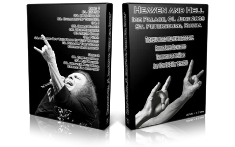 Artwork Cover of Heaven And Hell 2001-09-06 DVD St Petersburg Audience