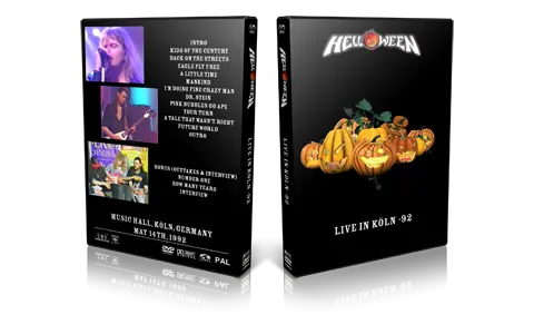 Artwork Cover of Helloween 1992-05-14 DVD Cologne Proshot