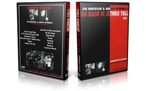 Artwork Cover of Ian Anderson 2004-12-16 DVD Modena Audience