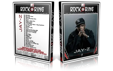 Artwork Cover of Jay Z 2010-06-04 DVD Nurburgring Proshot