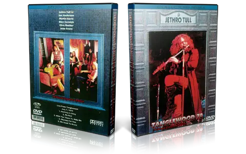 Artwork Cover of Jethro Tull 1970-07-07 DVD Lenox Proshot