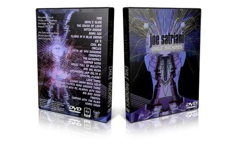 Artwork Cover of Joe Satriani 2000-08-10 DVD Santiago Proshot