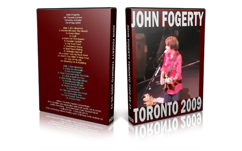 Artwork Cover of John Fogerty 2009-05-23 DVD Toronto Audience