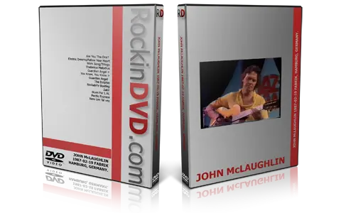 Artwork Cover of John McLaughlin 1987-02-19 DVD Hamburg Proshot
