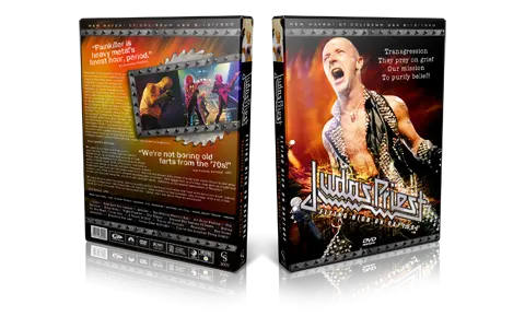 Artwork Cover of Judas Priest 1990-08-12 DVD New Haven Audience