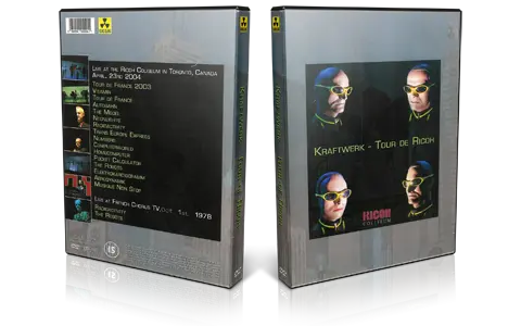 Artwork Cover of Kraftwerk 2004-04-23 DVD Toronto Audience