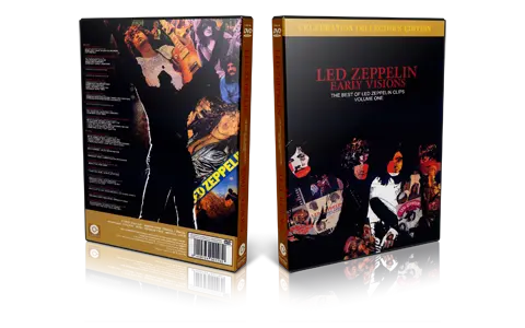 Artwork Cover of Led Zeppelin Compilation DVD Early Visions Proshot