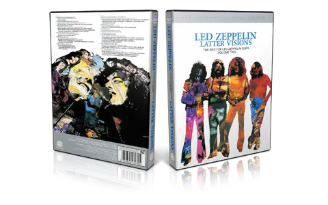 Artwork Cover of Led Zeppelin Compilation DVD Latter Visions Proshot