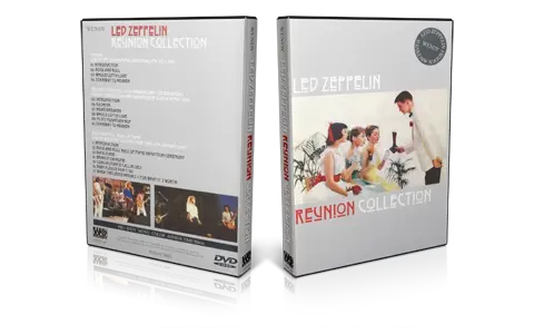 Artwork Cover of Led Zeppelin Compilation DVD Reunion Collection Proshot