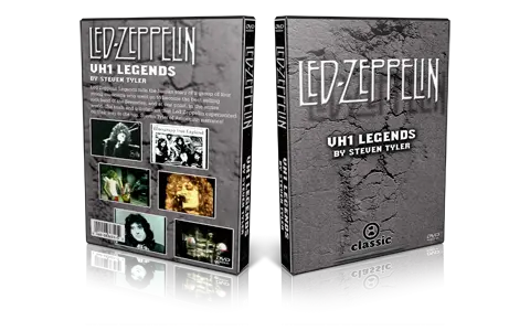 Artwork Cover of Led Zeppelin Compilation DVD VH1 Legends Proshot