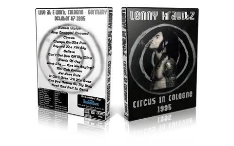 Artwork Cover of Lenny Kravitz 1995-10-07 DVD Cologne Proshot