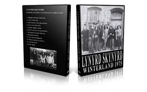 Artwork Cover of Lynyrd Skynyrd 1975-04-27 DVD San Francisco Proshot