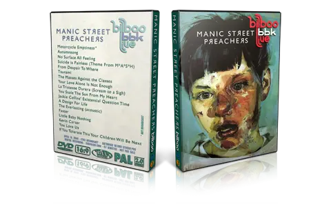 Artwork Cover of Manic Street Preachers 2010-07-10 DVD Bilbao Proshot