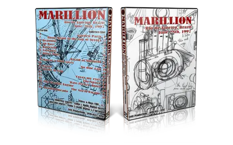 Artwork Cover of Marillion 1997-06-28 DVD Rio de Janeiro Proshot