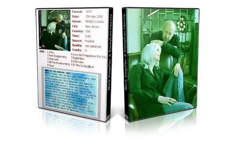 Artwork Cover of Mark Knopfler 2006-04-15 DVD Imus In The Morning Proshot