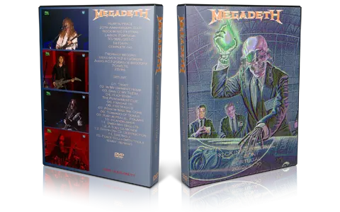Artwork Cover of Megadeth 2010-05-30 DVD Lisbon Proshot