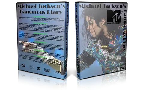 Artwork Cover of Michael Jackson Compilation DVD MTV Dangerous Diary Proshot