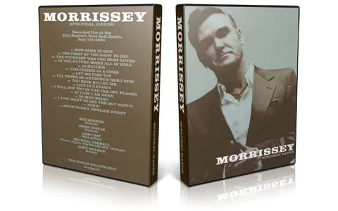 Artwork Cover of Morrissey Compilation DVD Exit Festival 2006 Proshot