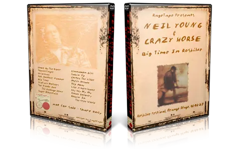 Artwork Cover of Neil Young 1996-06-27 DVD Roskilde Audience