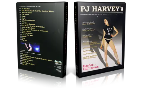 Artwork Cover of PJ Harvey 2004-07-03 DVD Benicassim Proshot