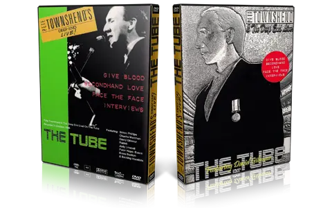 Artwork Cover of Pete Townshend Compilation DVD The Tube 1985 Proshot