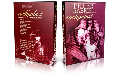 Artwork Cover of Peter Gabriel 1978-09-15 DVD Essen Proshot