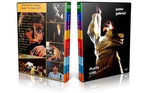 Artwork Cover of Peter Gabriel 1983-09-18 DVD Liverpool Audience