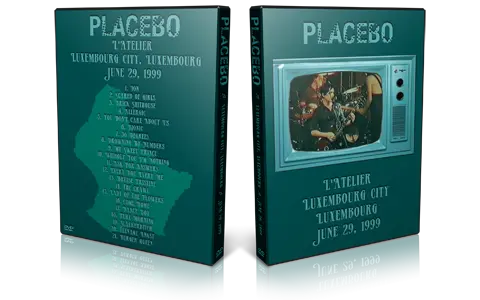 Artwork Cover of Placebo 1999-06-29 DVD Den Atelier Audience