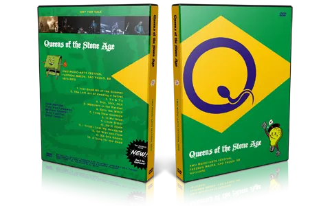 Artwork Cover of Queens Of The Stone Age 2010-10-11 DVD Itu Proshot