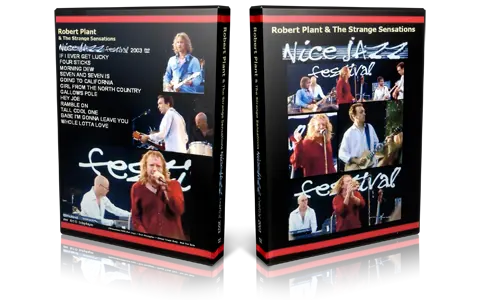 Artwork Cover of Robert Plant 2003-07-26 DVD Nice Audience