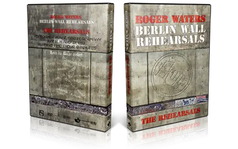 Artwork Cover of Roger Waters Compilation DVD Berlin Wall Rehearsals Audience