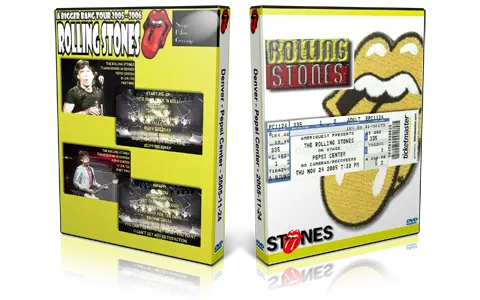Artwork Cover of Rolling Stones 2005-11-24 DVD Denver Audience