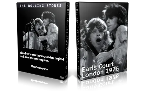 Artwork Cover of Rolling Stones Compilation DVD Earls Court 76 Audience