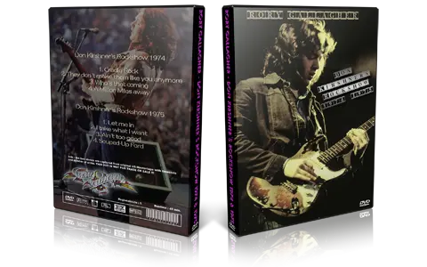 Artwork Cover of Rory Gallagher Compilation DVD Don Kirshner 74-75 Proshot
