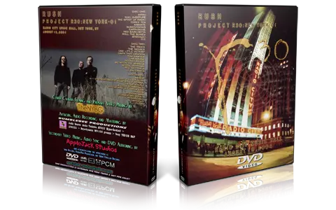 Artwork Cover of Rush 2004-08-18 DVD Various Audience