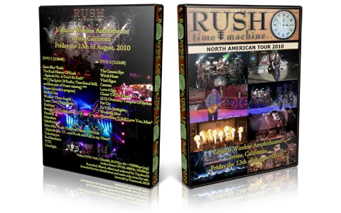 Artwork Cover of Rush 2010-08-13 DVD Irvine Audience