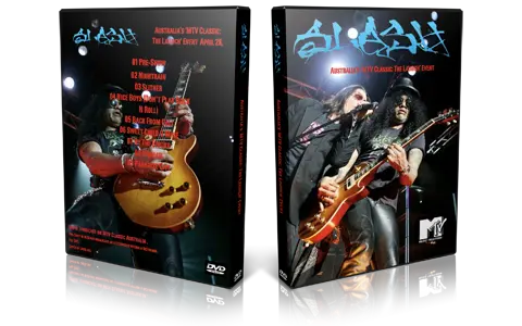 Artwork Cover of Slash 2010-04-28 DVD Melbourne Proshot