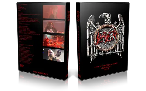 Artwork Cover of Slayer 2010-06-05 DVD Eifel Proshot