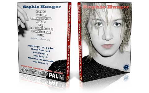 Artwork Cover of Sophie Hunger 2010-08-14 DVD Haldern Proshot