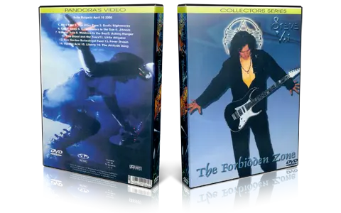 Artwork Cover of Steve Vai 2000-04-16 DVD Sofia Proshot
