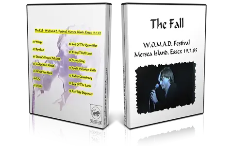 Artwork Cover of The Fall 1985-07-19 DVD Mersea Island Audience